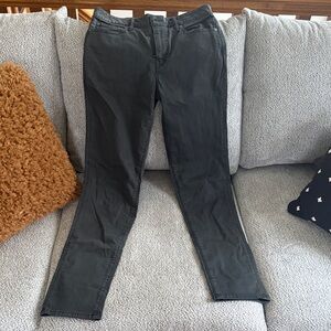 American Eagle Outfitters Men's Charcoal Gray Chinos flex 30x34